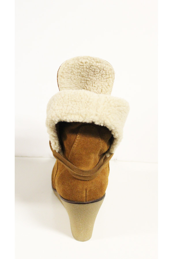 Kelsi Dagger Shearling Lined Wedge Boot Kelsi Dagger Shearling Lined Wedge Boot