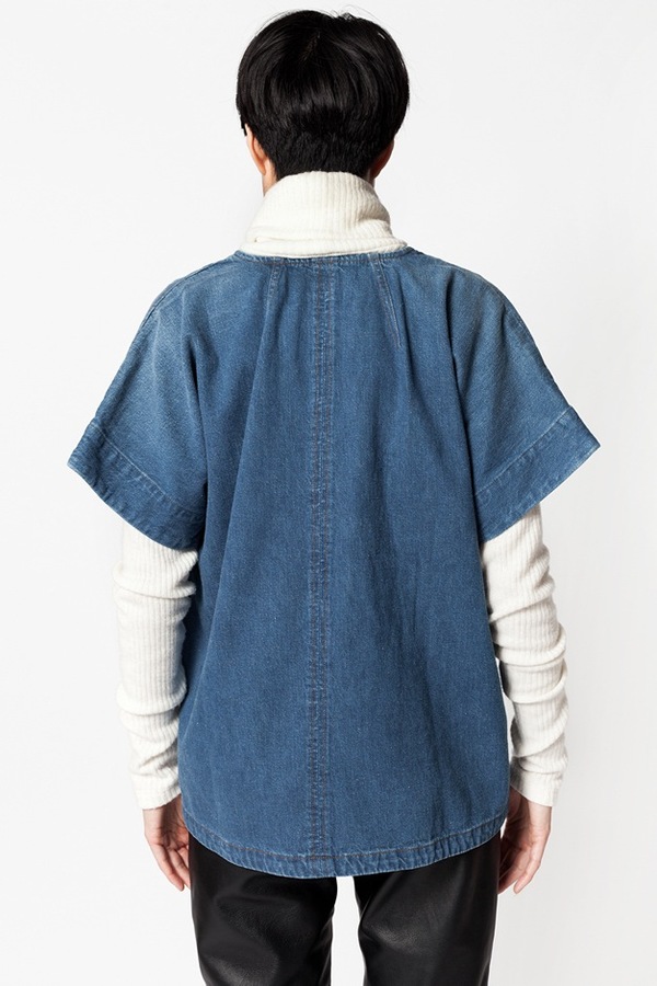 Rachel Comey Memba Top - indigo Rachel Comey Memba Top - indigo