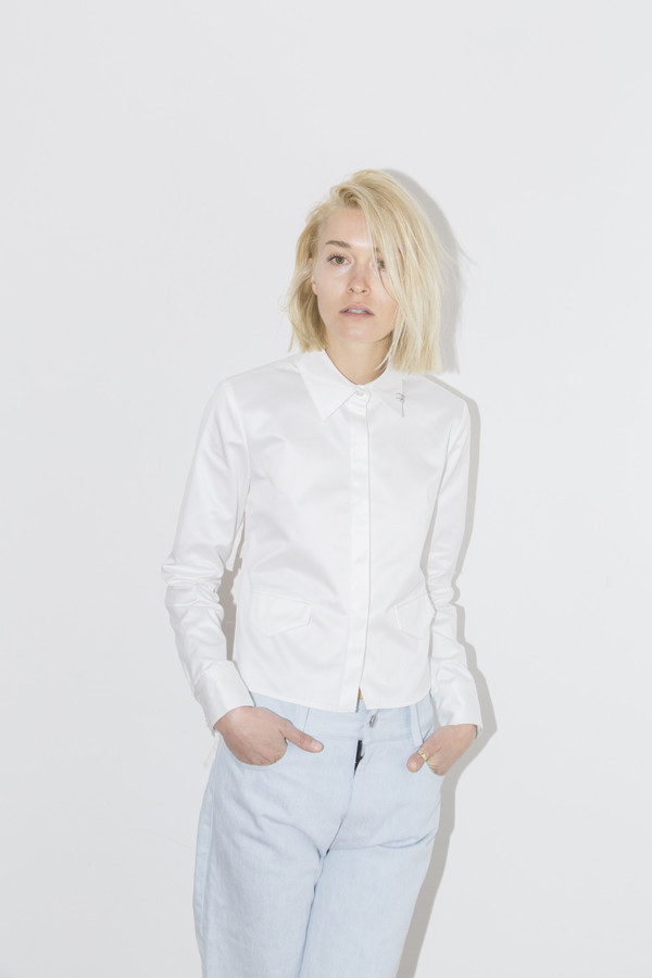 Sandy Liang White Simone Top Sandy Liang White Simone Top