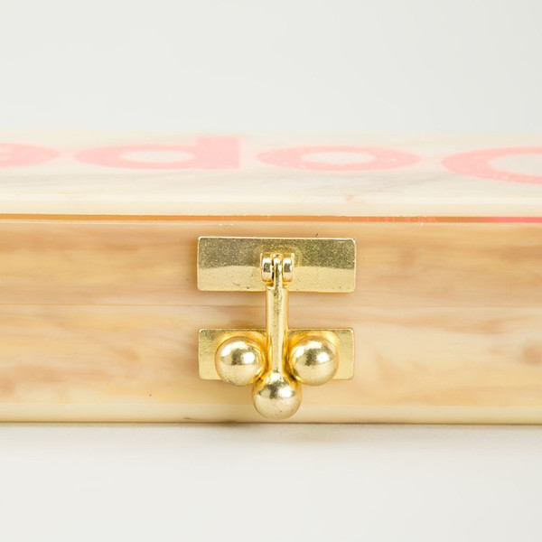 Edie Parker 'DOPE' JEAN CLUTCH Edie Parker 'DOPE' JEAN CLUTCH
