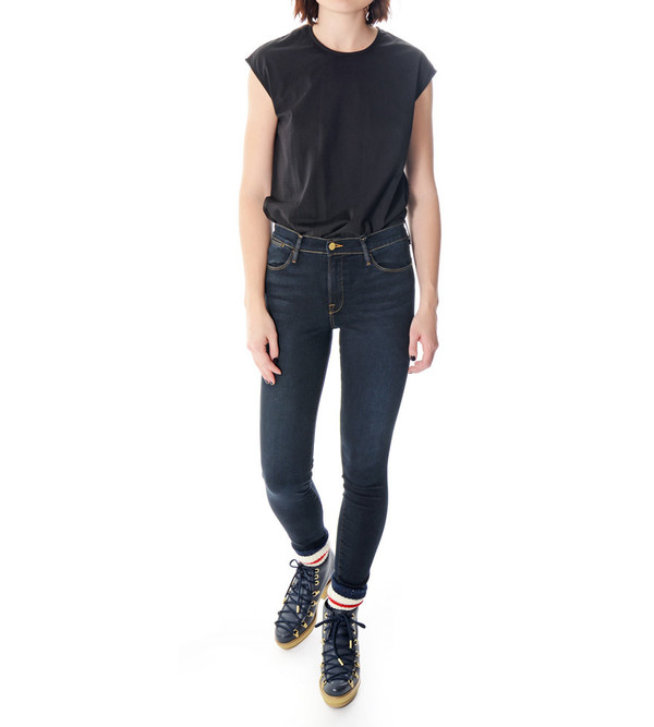 FRAME Denim Le High Skinny in North Hampton Jeans FRAME Denim Le High Skinny in North Hampton Jeans