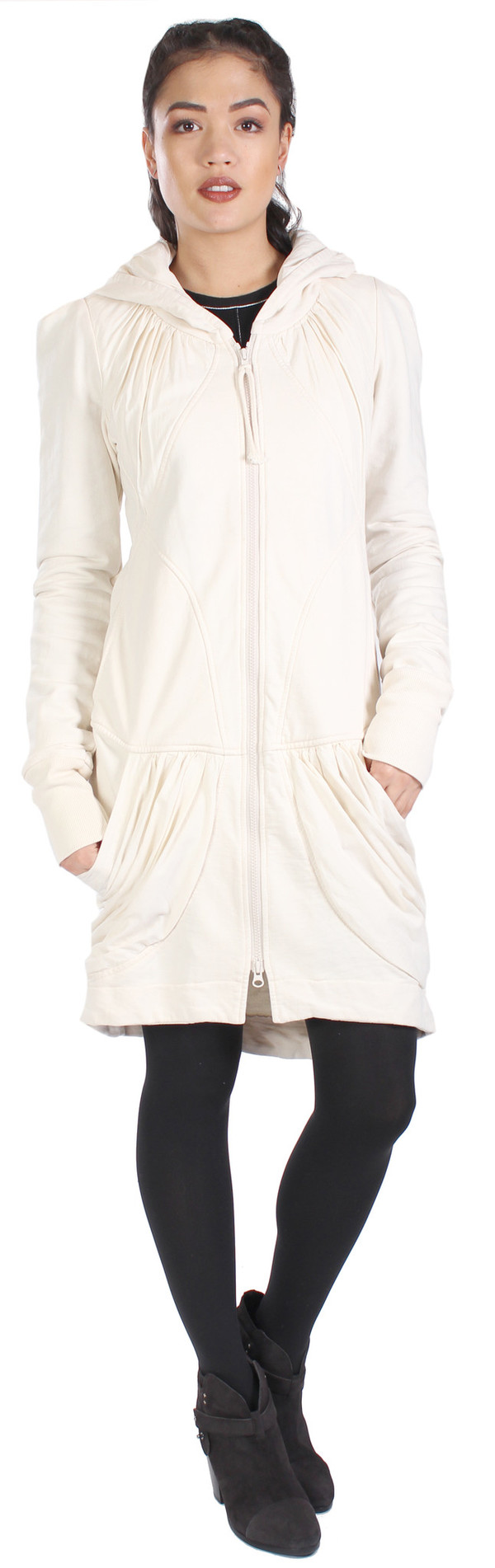 Prairie Underground Guinevere Hoodie in Natural Prairie Underground Guinevere Hoodie in Natural