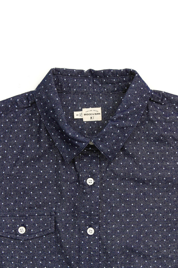 Bridge & Burn Bird Navy Polka Dot Bridge & Burn Bird Navy Polka Dot
