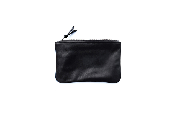 Primecut BLACK LEATHER MEDIUM POUCH Primecut BLACK LEATHER MEDIUM POUCH