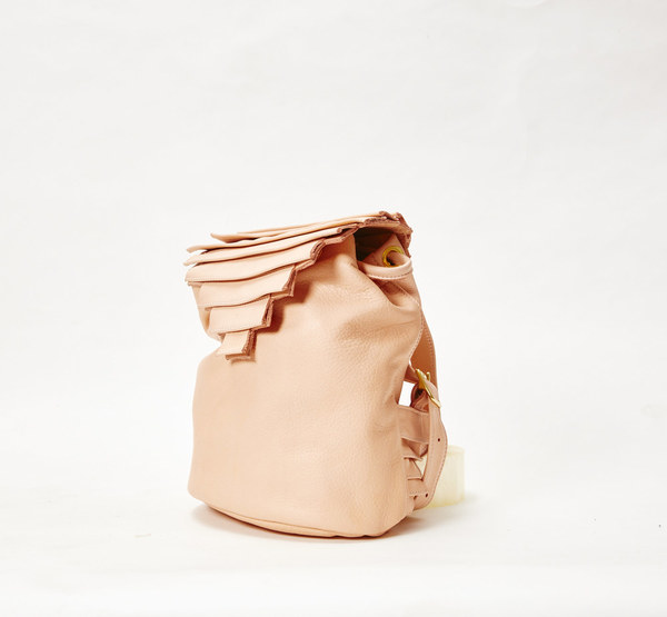 Collina Strada Novella Medium Bag Blush Leather Collina Strada Novella Medium Bag Blush Leather