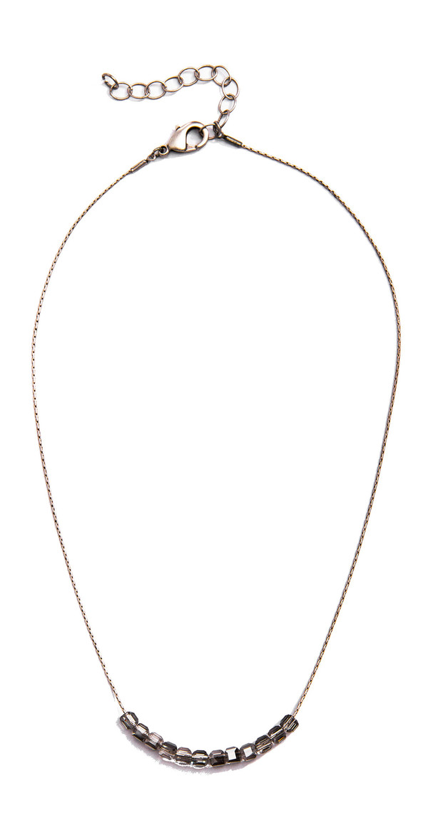 Grayling Basaltic Necklace in Anitque Silver Grayling Basaltic Necklace in Anitque Silver