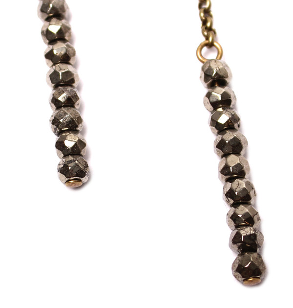 Grayling Pyrite Disc Earring Grayling Pyrite Disc Earring