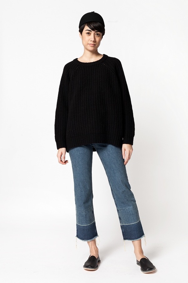 Ganni Chelsea Market Sweater - black Ganni Chelsea Market Sweater - black