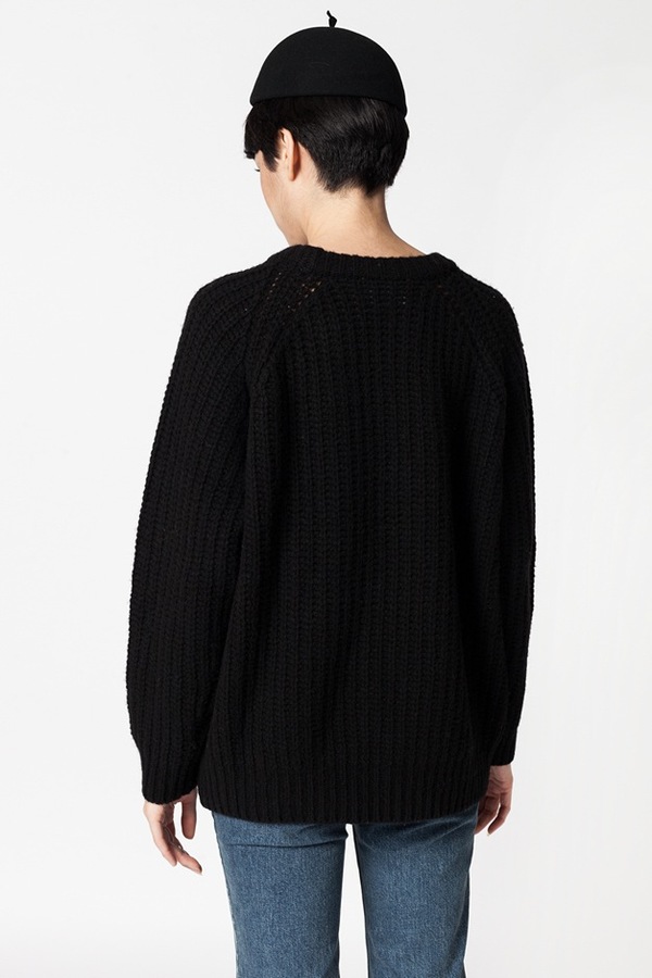 Ganni Chelsea Market Sweater - black Ganni Chelsea Market Sweater - black
