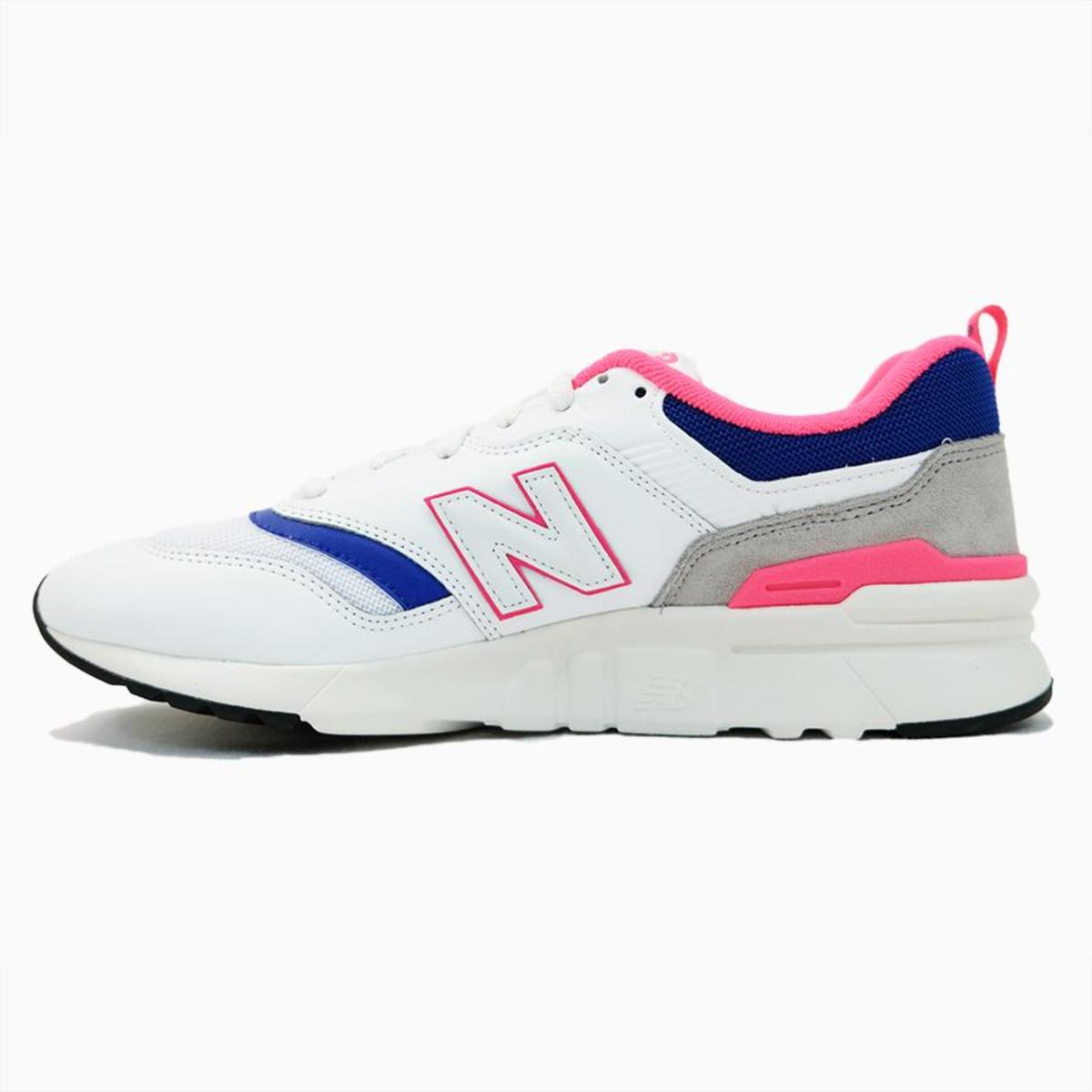 New Balance 997HAJ Sneaker - White/Pink 