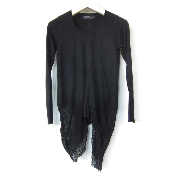 Benjamin Jay Y Shred top - black Benjamin Jay Y Shred top - black