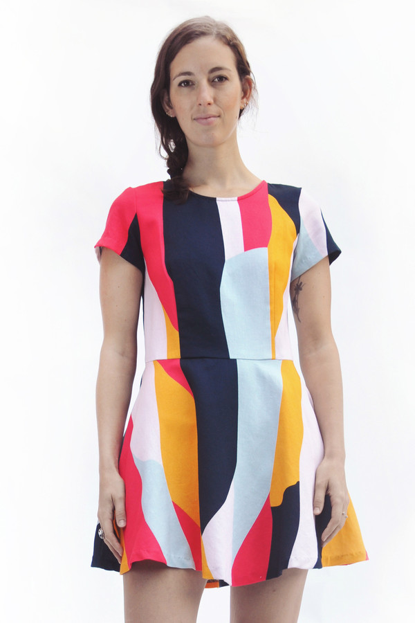 Dusen Dusen Swatch Box Swing Dress Dusen Dusen Swatch Box Swing Dress