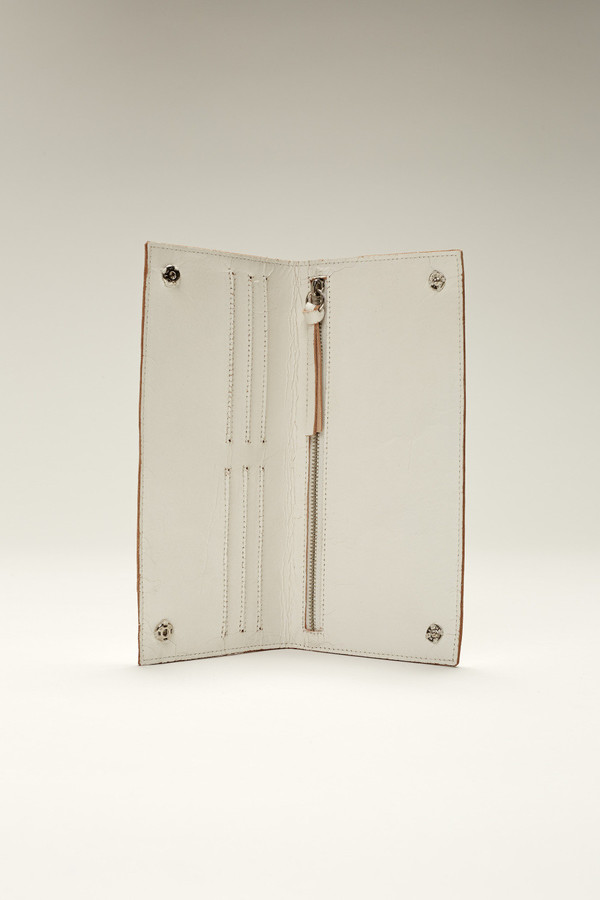 Gabriela Coll Garments Hand-lacquered Leather No. 1 Wallet Gabriela Coll Garments Hand-lacquered Leather No. 1 Wallet