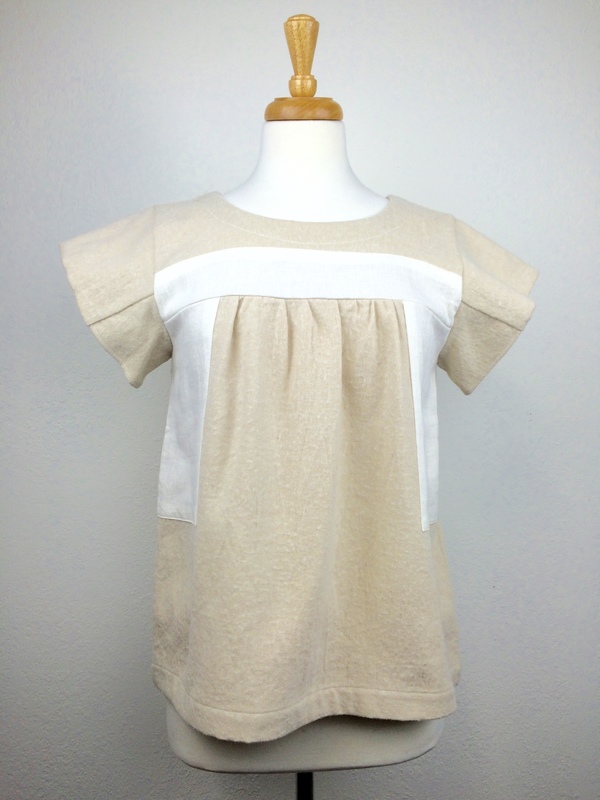 Atelier Delphine Babydoll Patchwork Top Atelier Delphine Babydoll Patchwork Top
