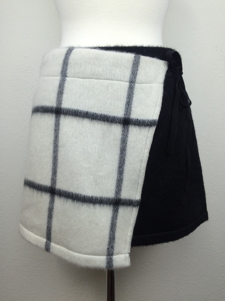 Atelier Delphine Slouchy Short Wrap Skirt Atelier Delphine Slouchy Short Wrap Skirt