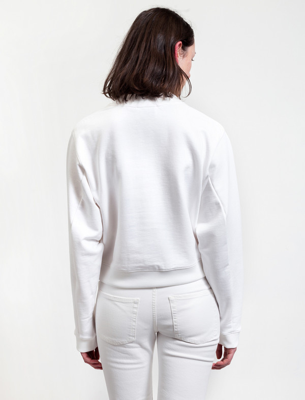 Acne Studios Bird Fleece Pearl White Acne Studios Bird Fleece Pearl White