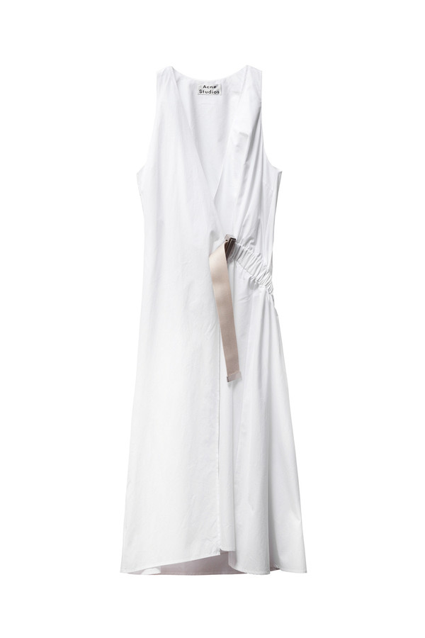 Acne Studios Chen Poplin White Acne Studios Chen Poplin White