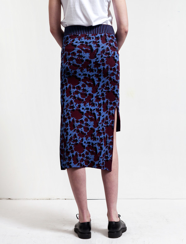 Acne Studios Jami Flower Bordeaux Acne Studios Jami Flower Bordeaux