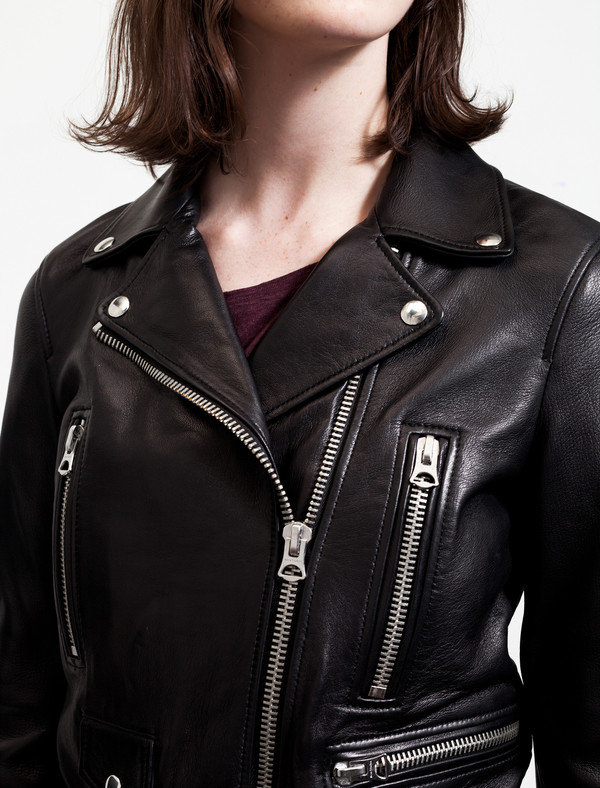 Acne Studios Mock Leather Black Acne Studios Mock Leather Black