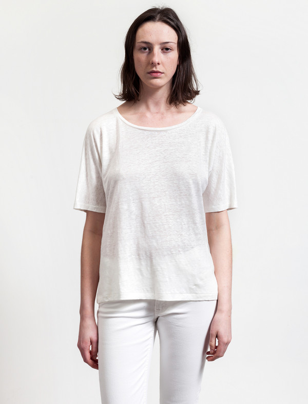 Acne Studios Nairobi Linen Pearl White Acne Studios Nairobi Linen Pearl White