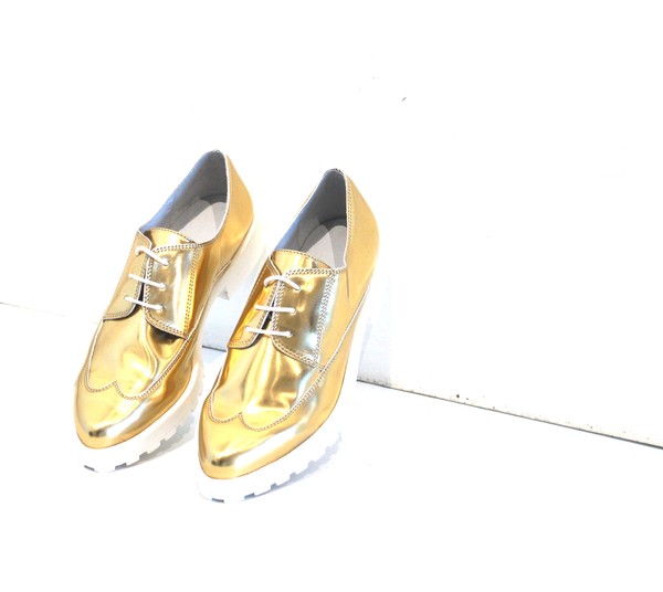 Miista Miley Gold Oxford Miista Miley Gold Oxford