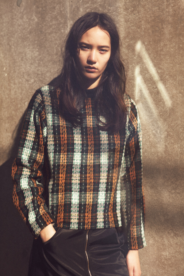 Livia Arena Tartan Twill Jumper Livia Arena Tartan Twill Jumper