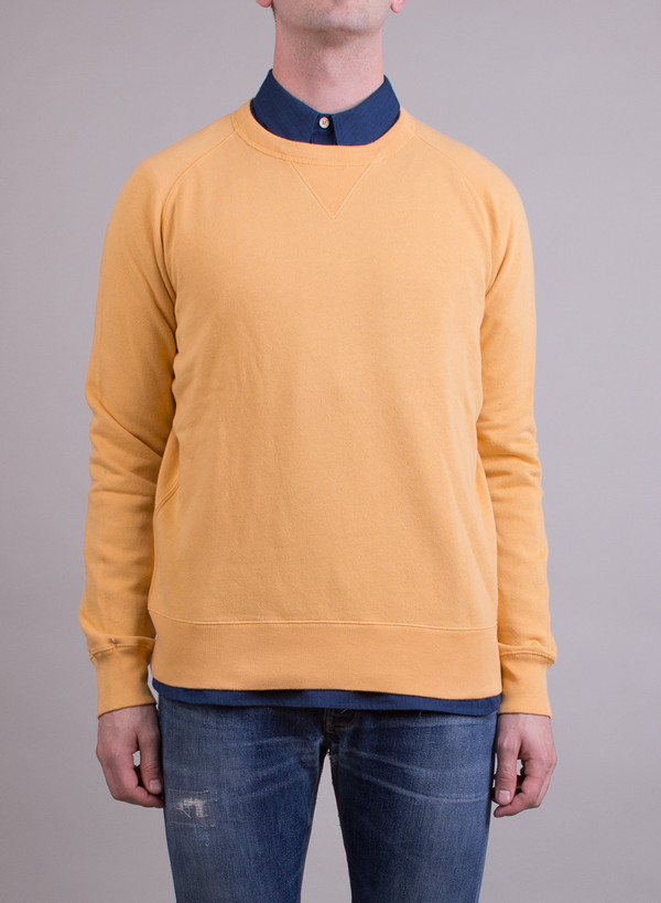Men's Levi's Vintage Clothing 1950's Crew Sweatshirt Gold Men's Levi's Vintage Clothing 1950's Crew Sweatshirt Gold