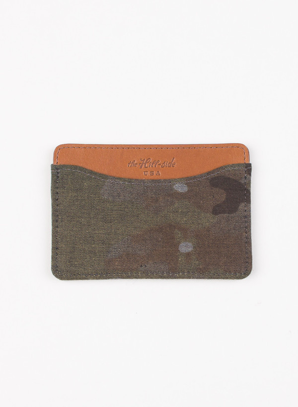 The Hill-Side Card Case Multi Cam Camo The Hill-Side Card Case Multi Cam Camo