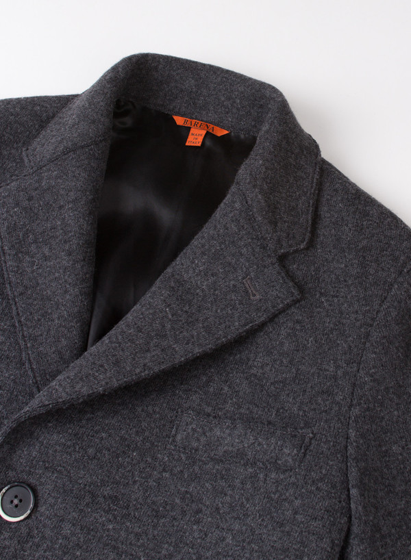 Men's Barena Coat Senser Dark Grey Men's Barena Coat Senser Dark Grey