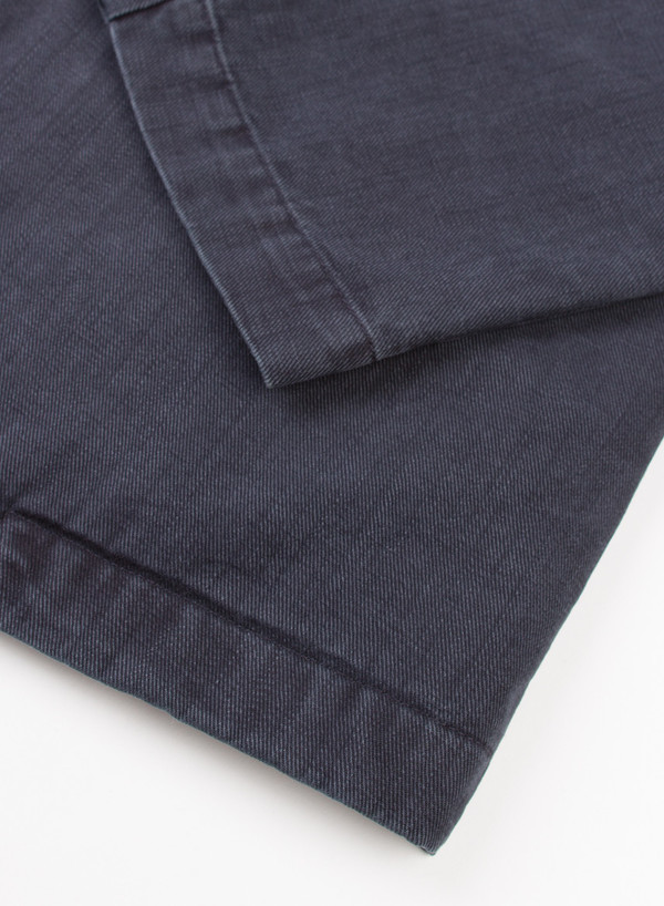 Men's MHL Margaret Howell Flap Pocket Blazer Indigo Men's MHL Margaret Howell Flap Pocket Blazer Indigo
