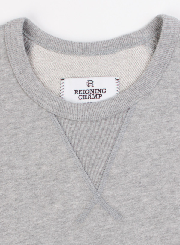Men's Reigning Champ Hybrid Thermal Crewneck H Grey Men's Reigning Champ Hybrid Thermal Crewneck H Grey
