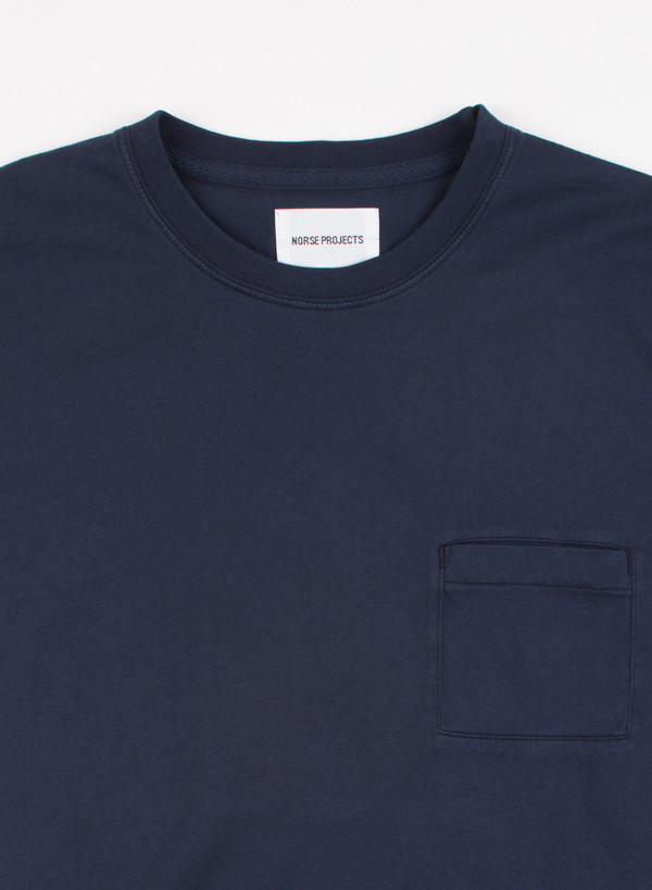 Niels Pocket Overdyed Dark Indigo Niels Pocket Overdyed Dark Indigo