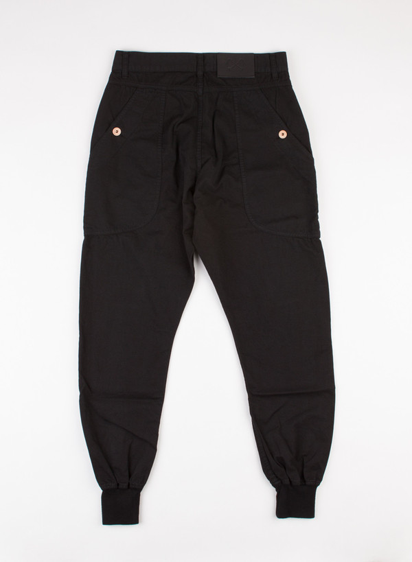 Men's Bleu De Paname Pant Loisir Gabardine Noir Men's Bleu De Paname Pant Loisir Gabardine Noir