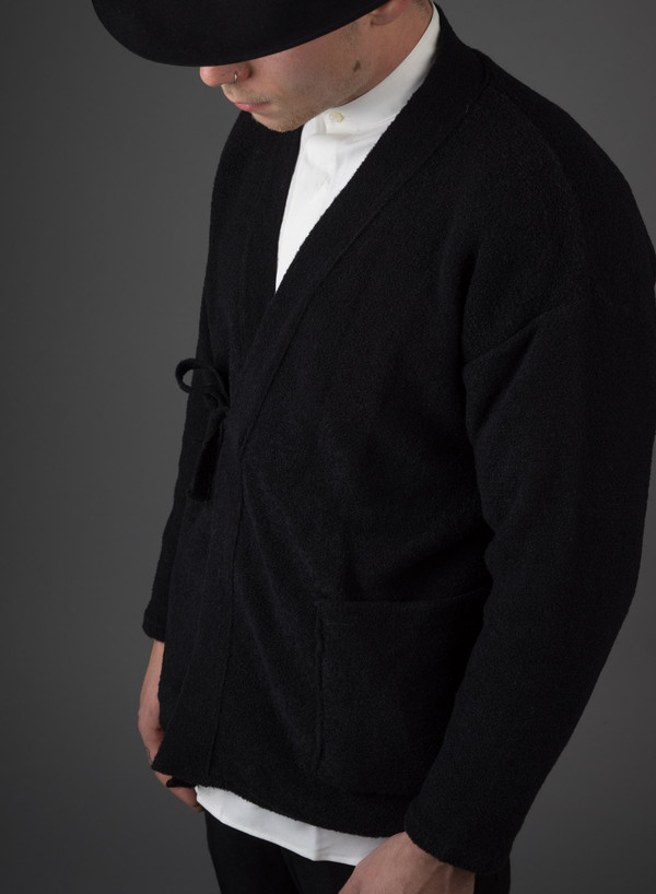 Tovaglia Lace Cardigan Black Tovaglia Lace Cardigan Black