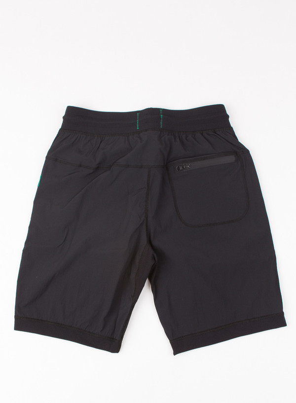 Woven Stretch Nylon Short Black Woven Stretch Nylon Short Black