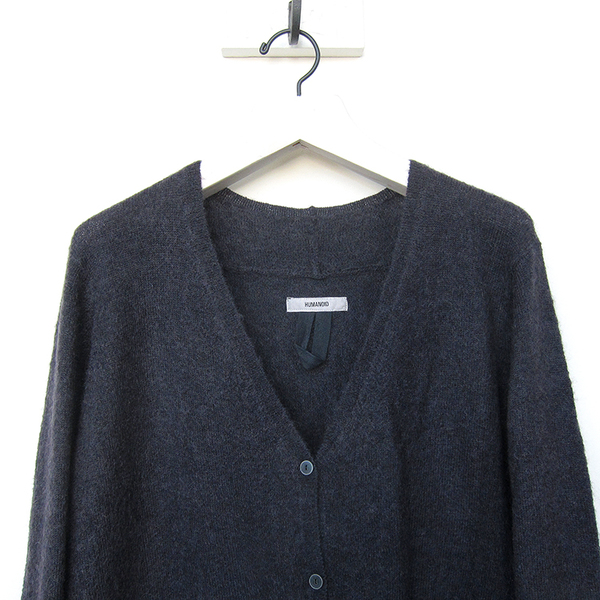 Humanoid Kid Mohair Kris cardigan - antra Humanoid Kid Mohair Kris cardigan - antra