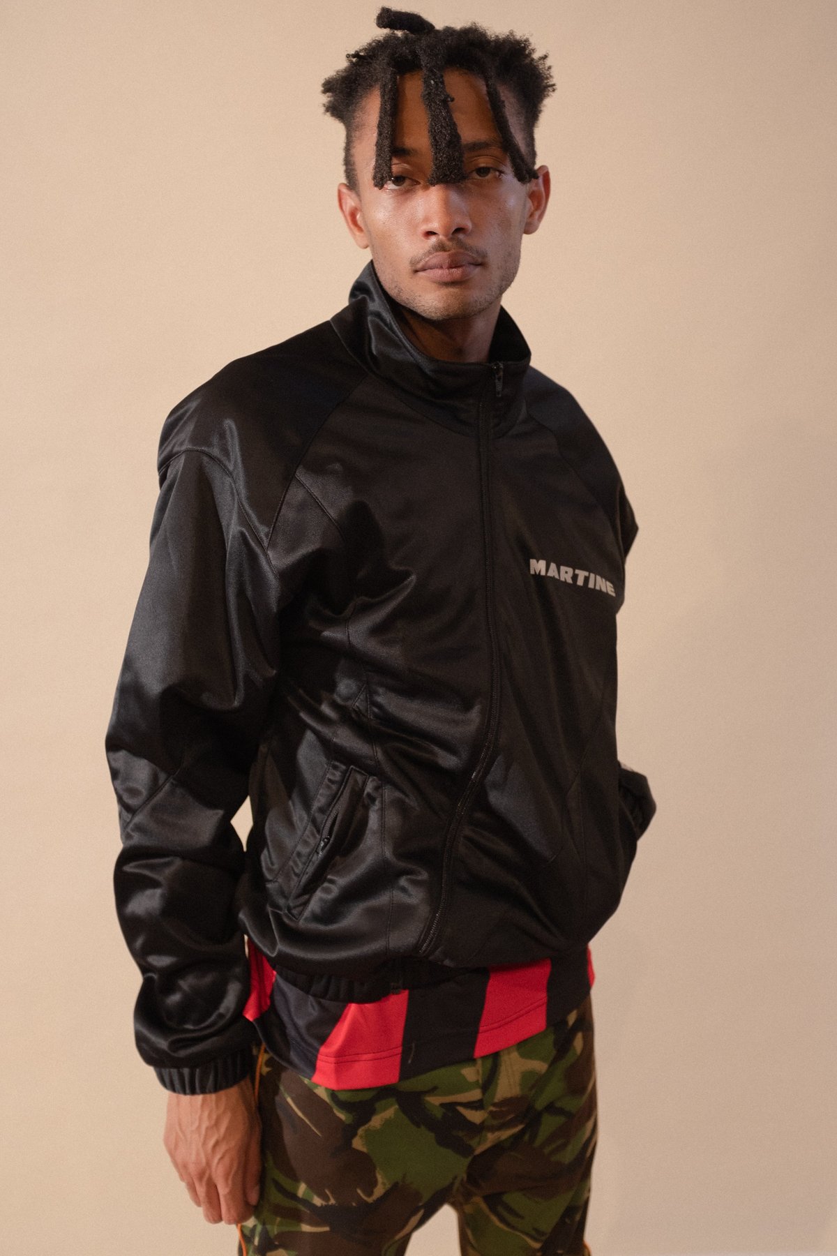martine rose twisted track jacket