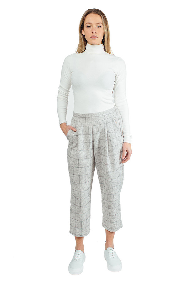 WU+SEN Alt Pant White Melange WU+SEN Alt Pant White Melange
