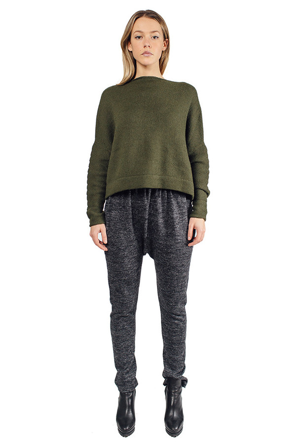 Lauren Manoogian Skinny Arch Pants Charcoal Lauren Manoogian Skinny Arch Pants Charcoal