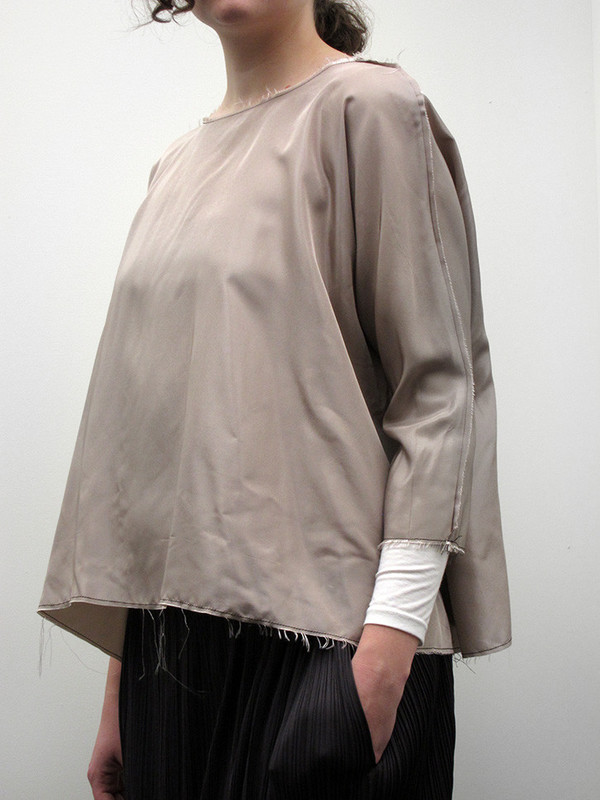 Alexa Stark Taffeta Silk Top Alexa Stark Taffeta Silk Top