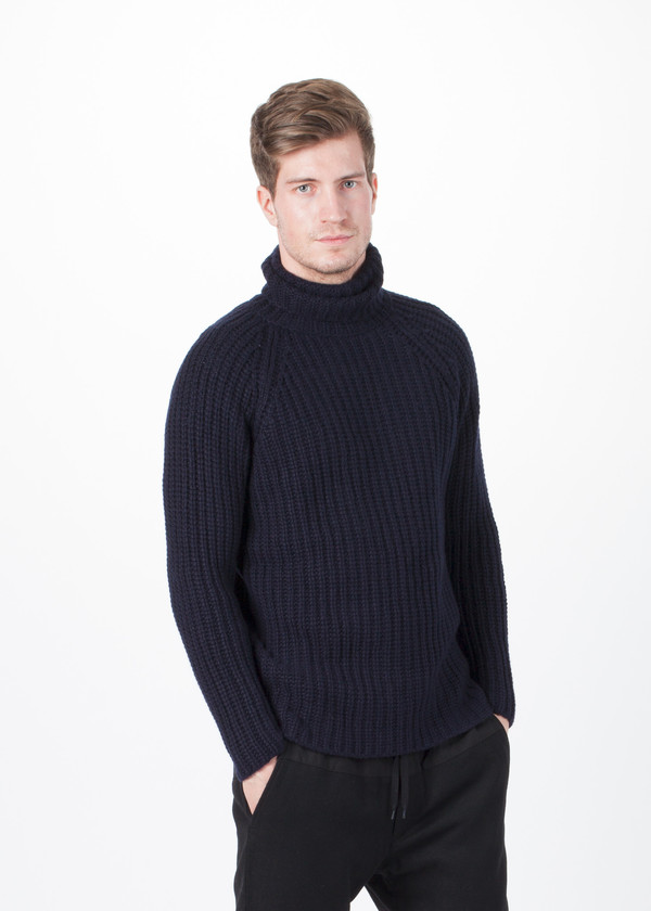 Men's Avant Toi Cable Knit Pullover Men's Avant Toi Cable Knit Pullover
