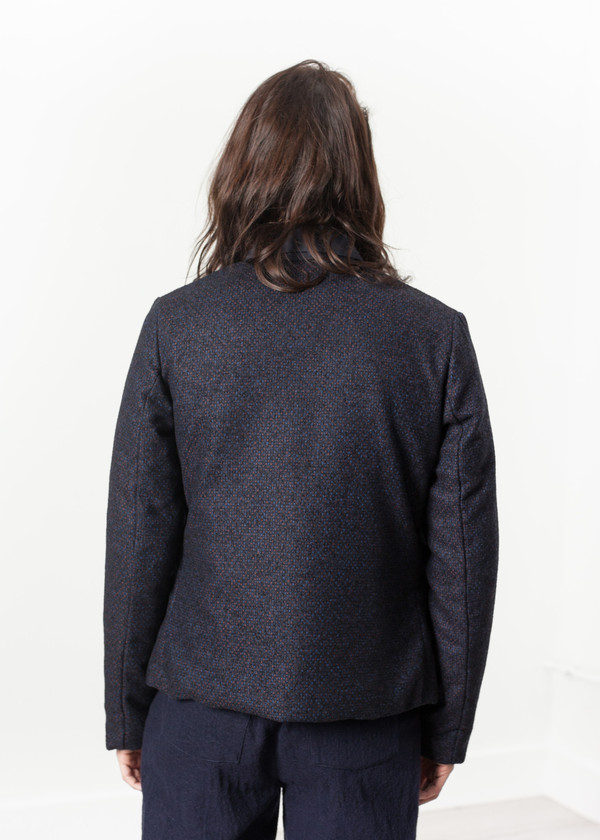 Lardini Camelia Reversible Jacket in Navy/Blue Lardini Camelia Reversible Jacket in Navy/Blue