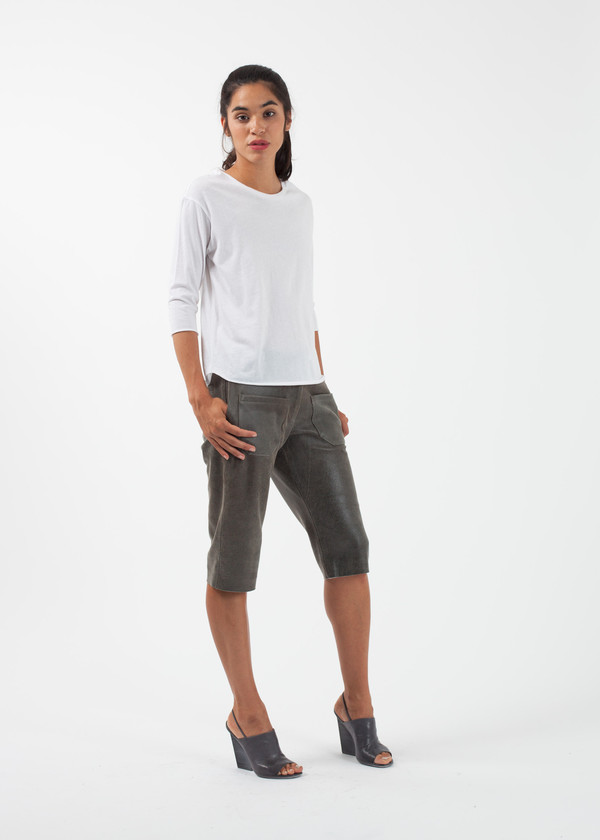 Harvey Faircloth Leather Cut-Off Harvey Faircloth Leather Cut-Off