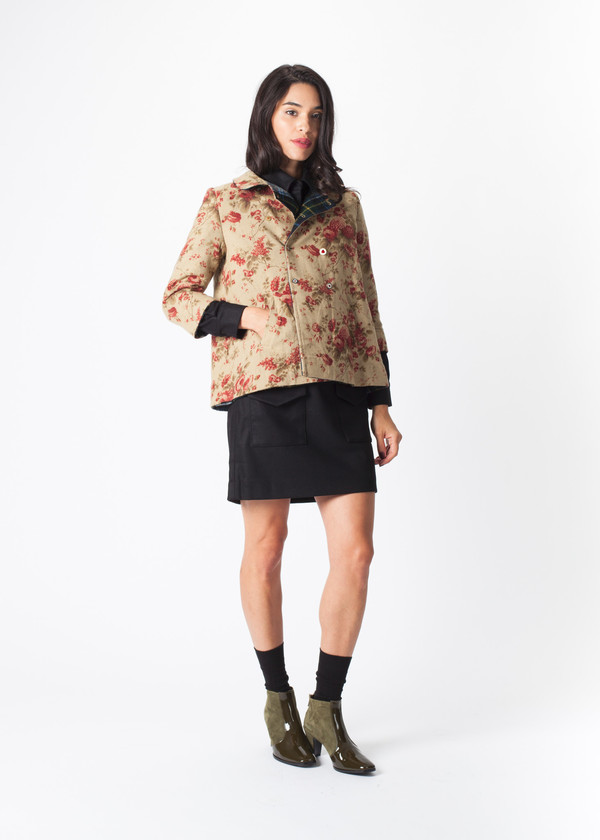 Mixed Button Jacket Mixed Button Jacket