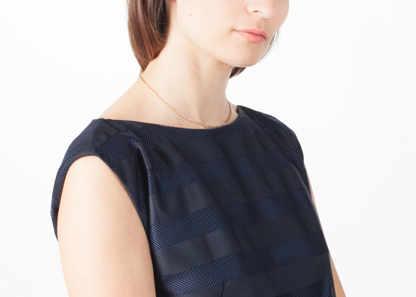 Harvey Faircloth Net Stripe Dress Harvey Faircloth Net Stripe Dress