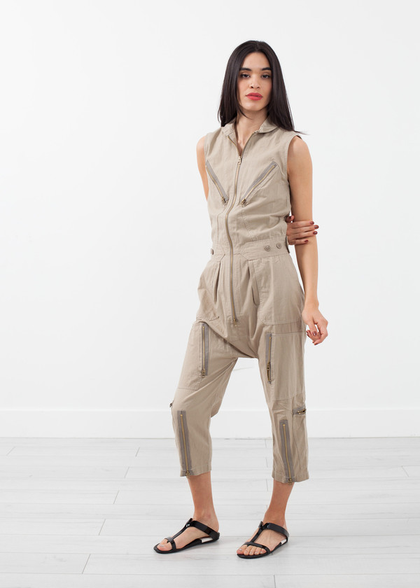 NLST Sleeveless Harem Flightsuit NLST Sleeveless Harem Flightsuit