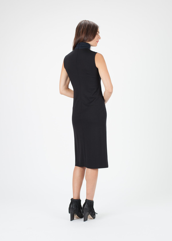 Hache Sleeveless Ribbed Dress Hache Sleeveless Ribbed Dress