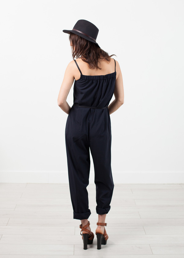 Harvey Faircloth Summer Jumpsuit in Navy Harvey Faircloth Summer Jumpsuit in Navy