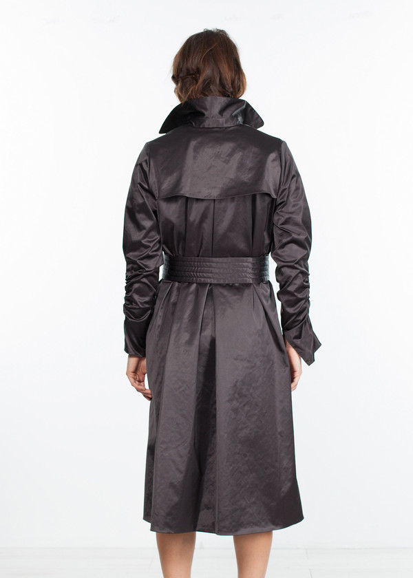 Amelia Toro Trench Coat in Black Amelia Toro Trench Coat in Black