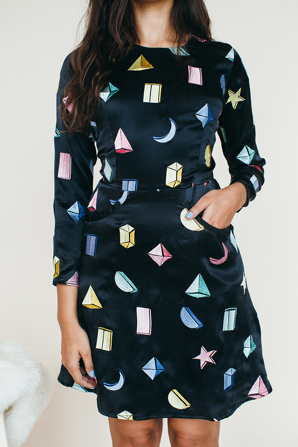 Galactic Dress - Black Galactic Dress - Black